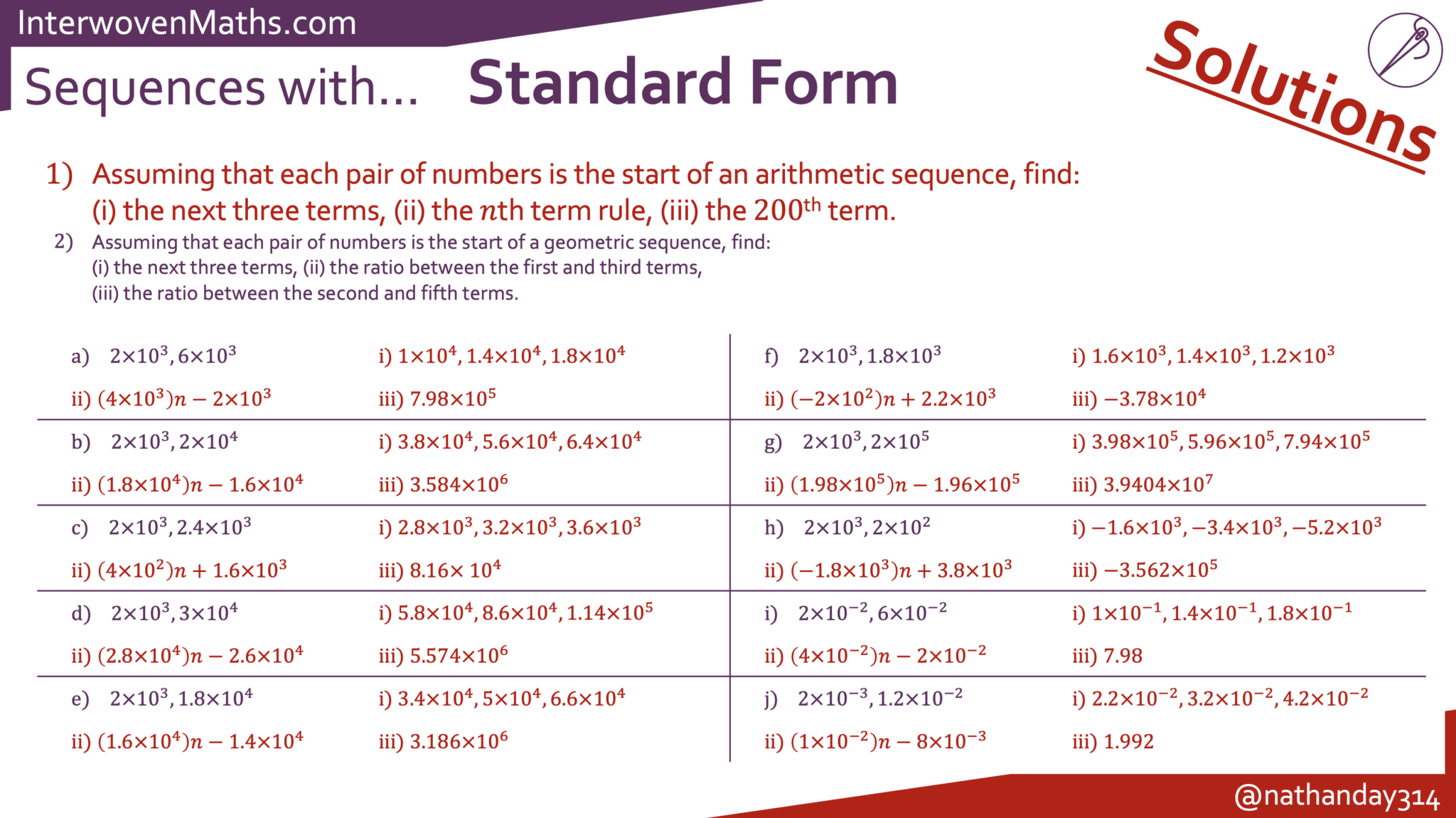 Answers 1