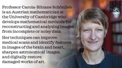 Colour version of the Carola-Bibiane Schönlieb poster